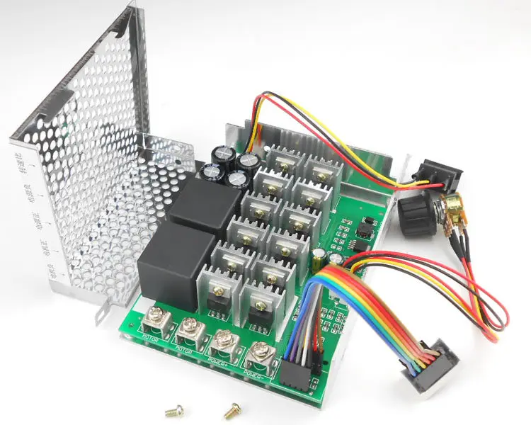 Electronic governor switch DC motor controller 12V24V36V forward rotation reverse digital scale