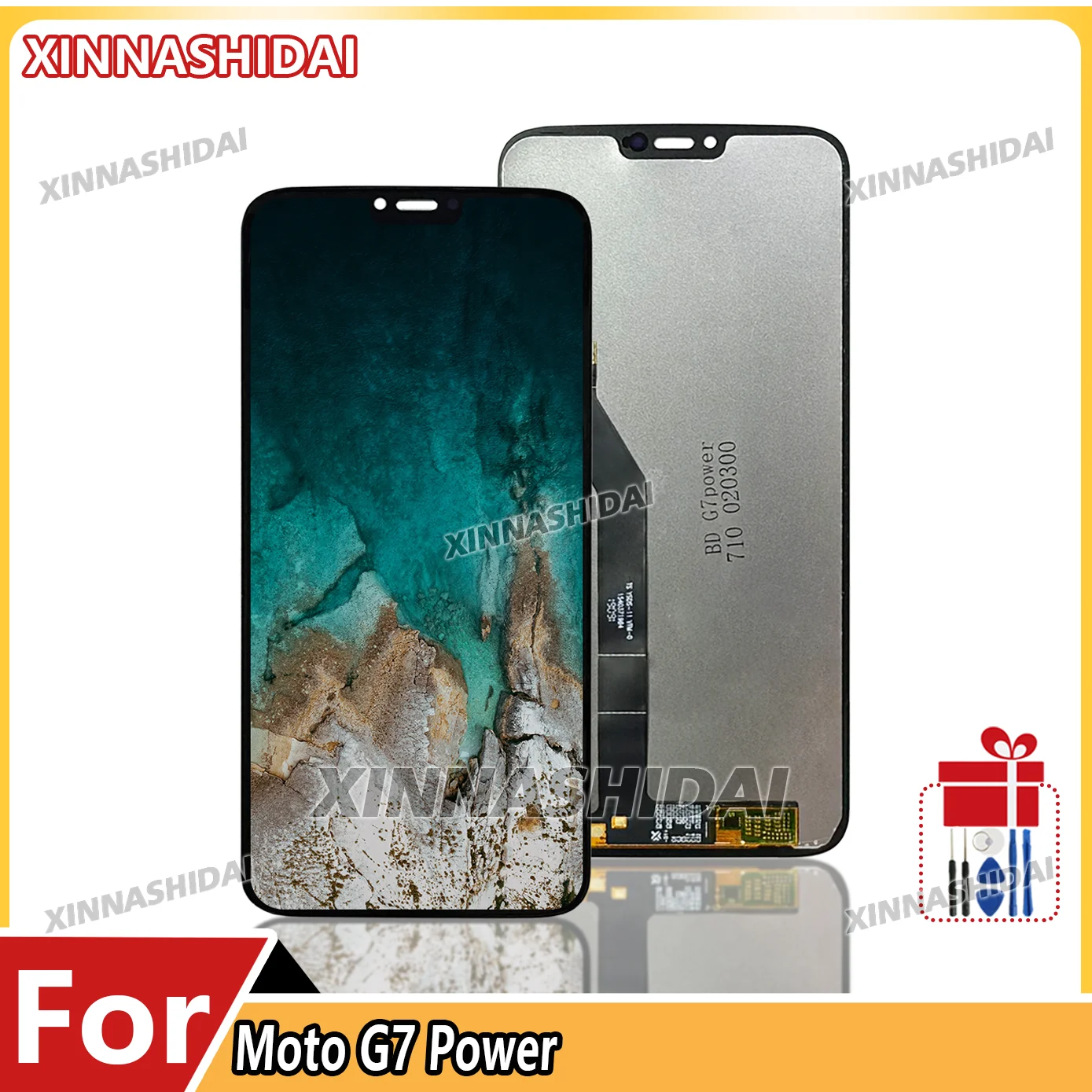 Pantalla LCD de 6,2 pulgadas para Motorola Moto G7 Power XT1955 XT1955-4, montaje de digitalizador con pantalla táctil de repuesto