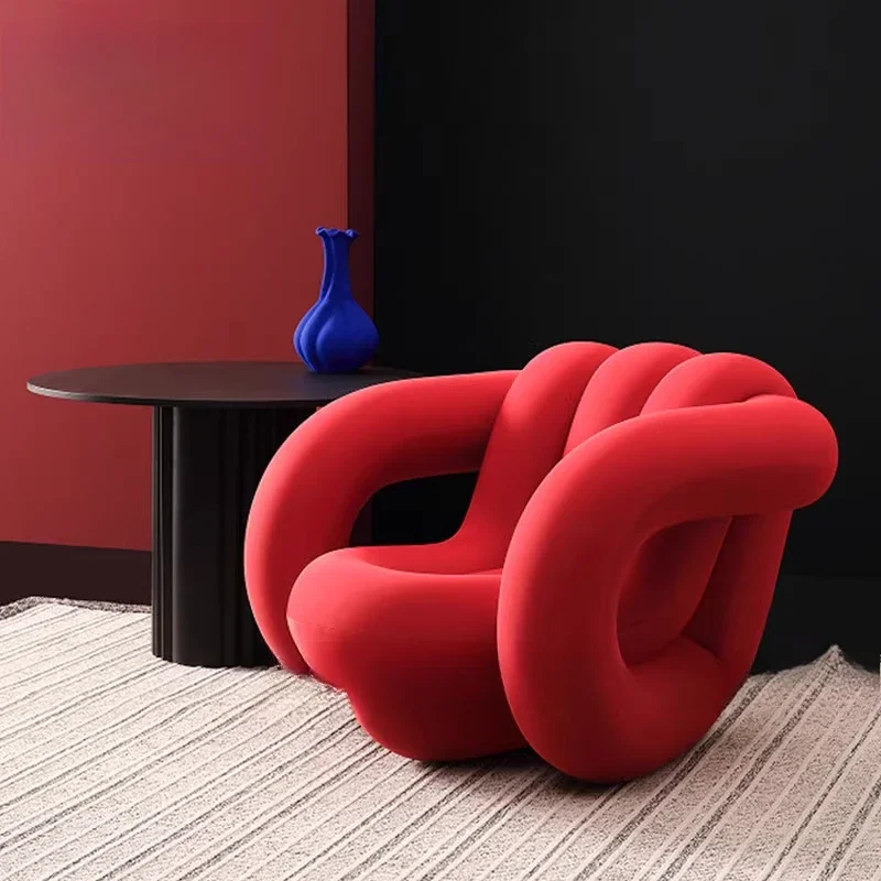 

Modern Minimalist Leisure Chair Apartment Designer Single Lazy Sofa Chair Living Room Model Sedie Da Soggiorno Furniture Home