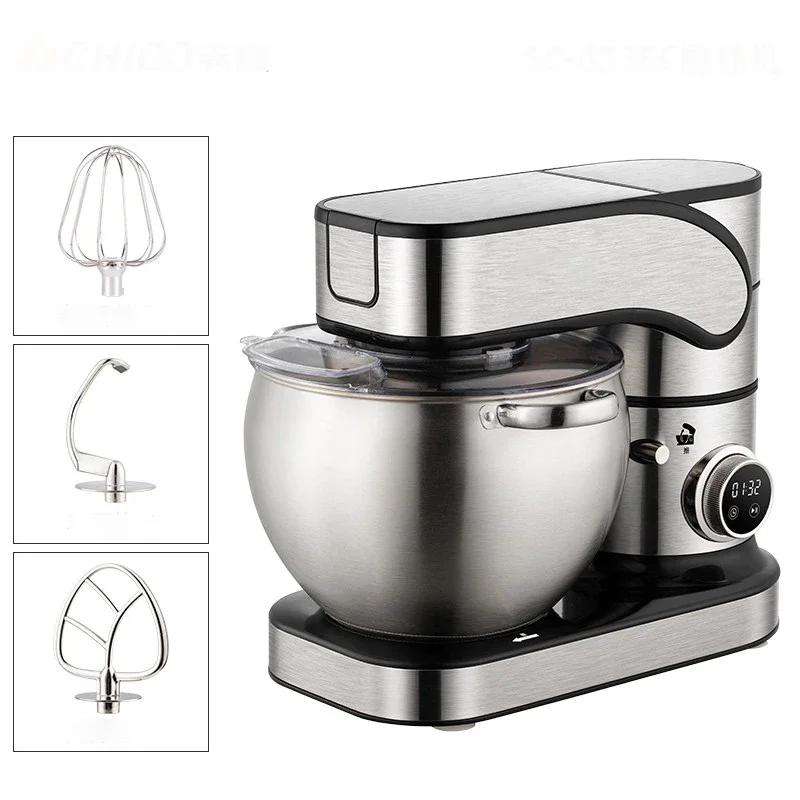 Electric Food Mixer, High Quality Stand Mixer Machine for Pizza, French Bread Dough & Cake Baking, Kitchen Use