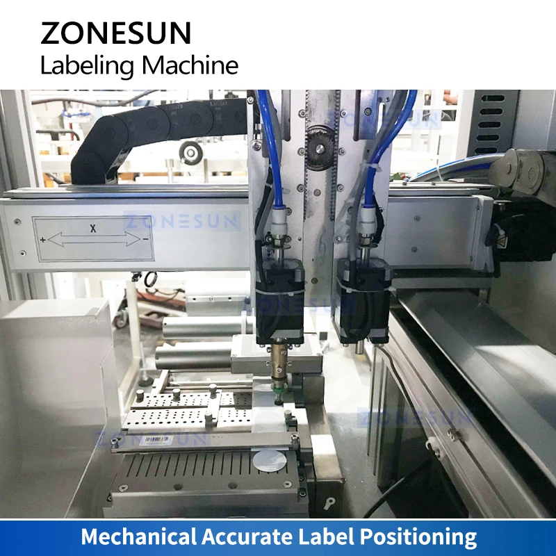 Zonesun ZS-STB2 Vision Inspection Labeling Machine Automatic Flat Surface Labeling Machine CCD Visual Inspection Labeler