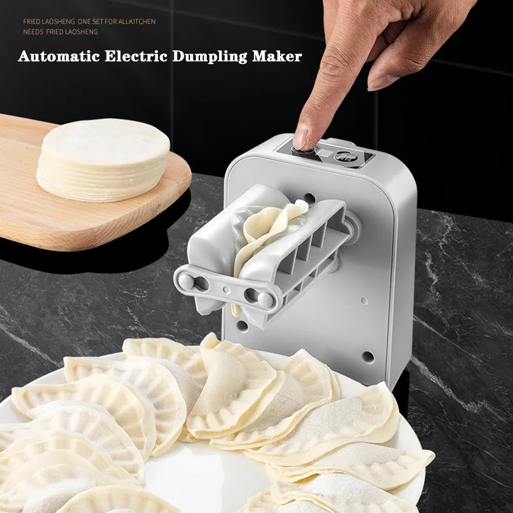 

Automatic Electric Dumpling Maker Machine Press Mold Kitchen Accessories Rechargeable Automatic Pressing Empanadas Ravioli Mould