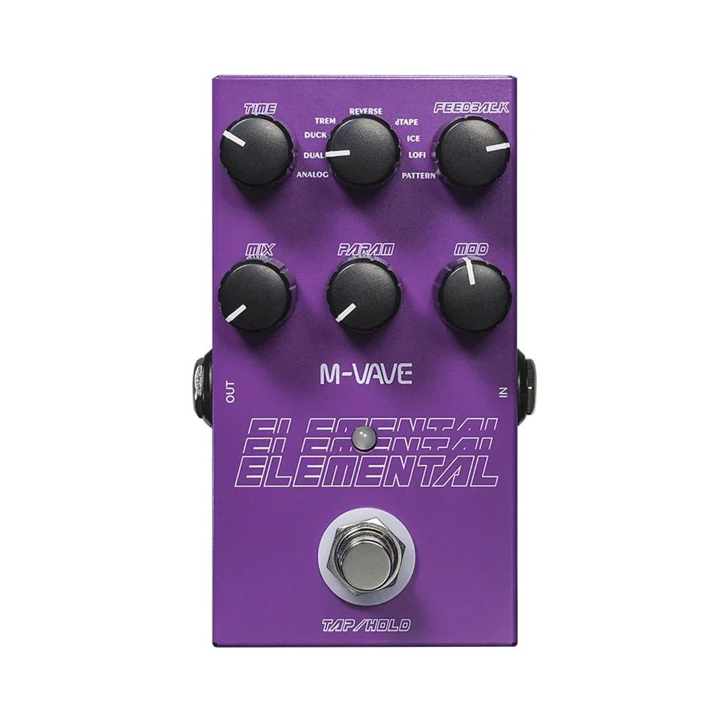 For Guitar Playing Delay Effects Pedal 3000ms Delay Time Long Delay Time Psychedelic Timbre Unique Rhythmic Patterns