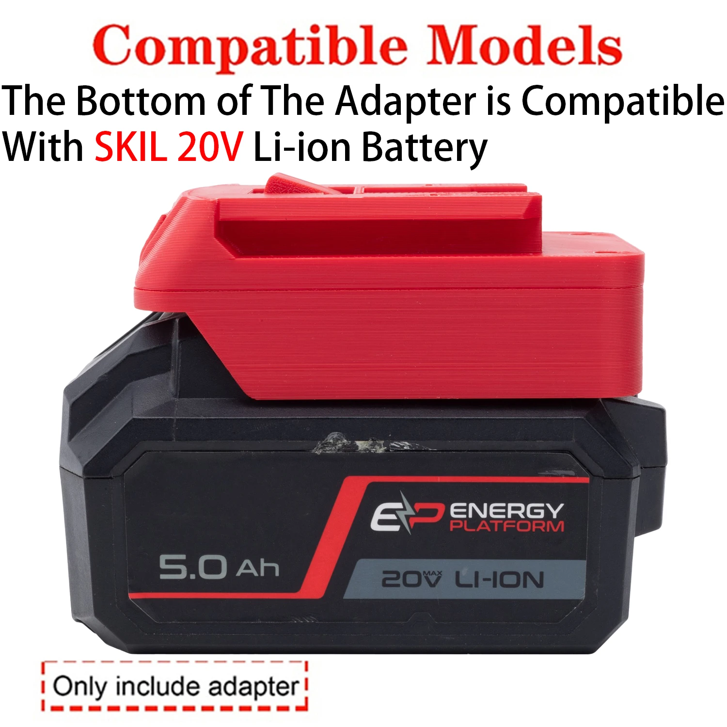 Battery Adapter Converter For Bosch 18V LI-ion Tools To SKIL 20V Li-ion Battery Adapter Converter Accessory PR0601B