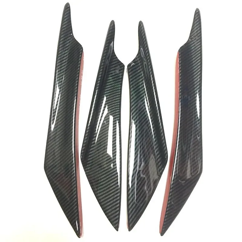 Передний бампер автомобиля LAICY Canard Splitter Lip для Subaru WRX STI 2016-2022, сплиттер, плавники, диффузор, защитная защита, спойлер для тела