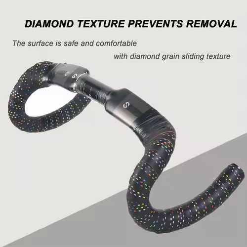 BUCKLOS Road Bike Handlebar Tape Soft PU EVA Gravel Bicycle Bar Tape Anti-Slip Shock Absorption Breath Grip Tape Cycling Parts - Image 5