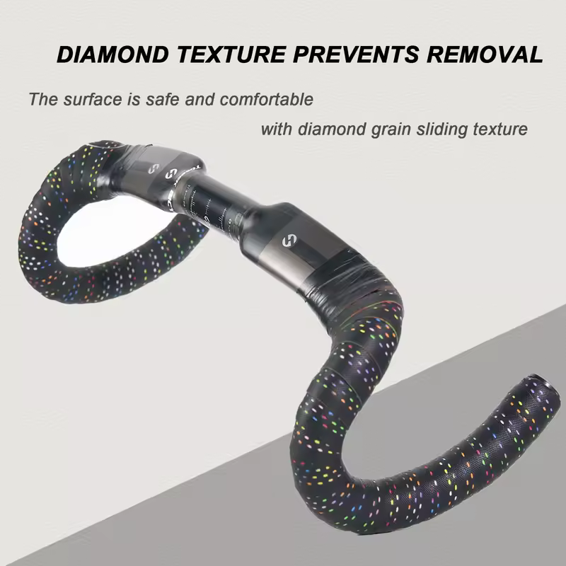 BUCKLOS Road Bike Handlebar Tape Soft PU EVA Gravel Bicycle Bar Tape Anti-Slip Shock Absorption Breath Grip Tape Cycling Parts - Image 5