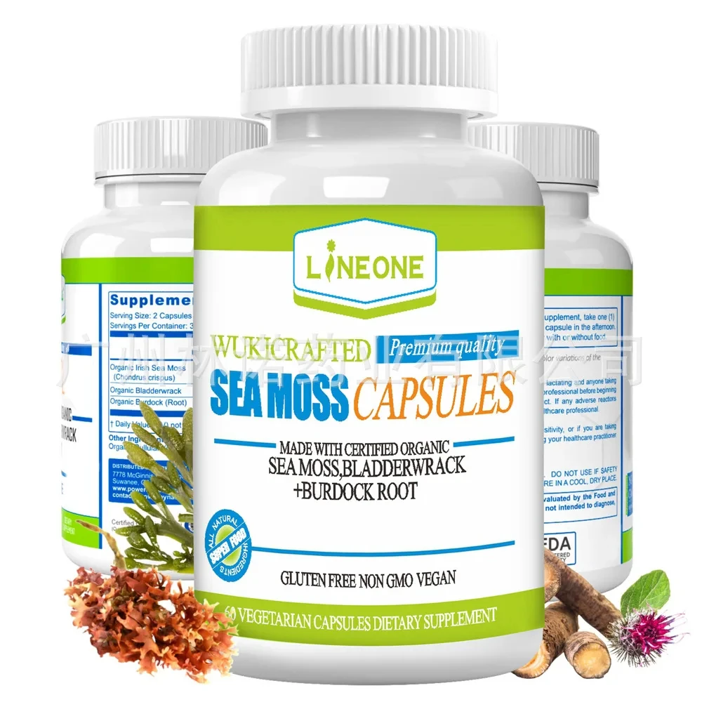 

With Irish Sea Moss,Bladderwrack,Burdock Root Immune Support,Digestive Health Support