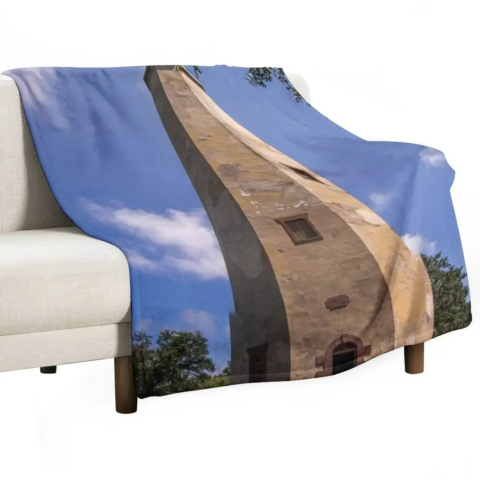 Old Baldy Lighthouse 2 Throw Blanket warm for winter Moving Blankets