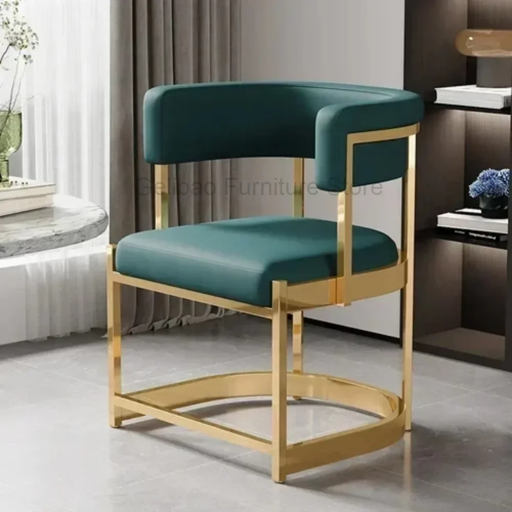 

Gold Legs Dining Chairs Luxury Lounge Modern Weddings Dining Chair Modern Design Minimalist Cheap Chaises Salle Manger Furniture