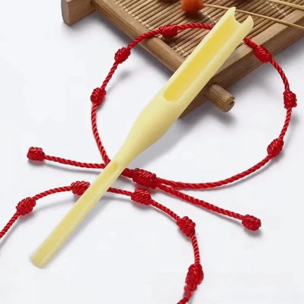 

Professional Pla Rose Knotting Tool Flower Tying Portable Hand Rope Tools Ergonomic Design Flower Weaving Tools Beginner