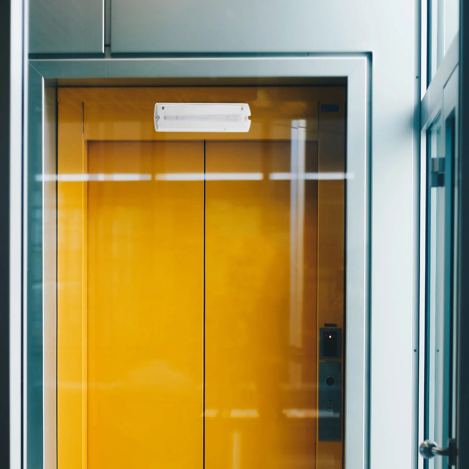 

Светодиодный аварийный светильник для общественного выхода, аварийное освещение, настенный выходной светильник для супермаркетов, бизнеса