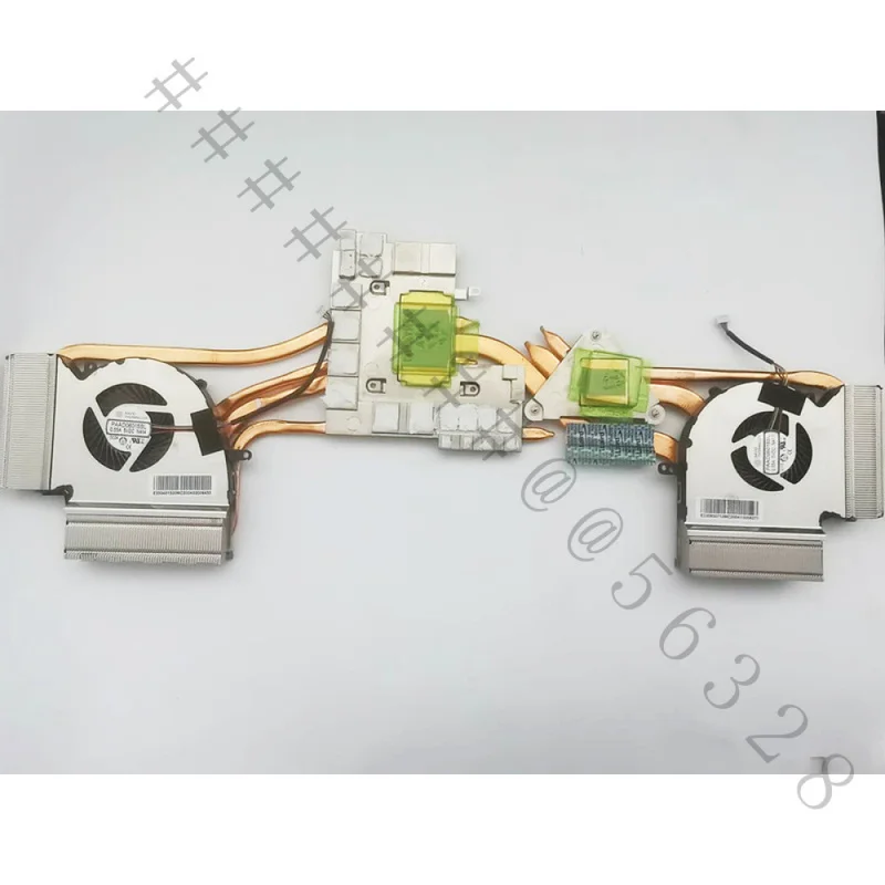 New GPU Cooling Heatsink Fan Assembly For MSI GE75 GL75 17E5 GTX1660 GTX2060 Laptop Graphics Radiator Cooler Replacement Repair