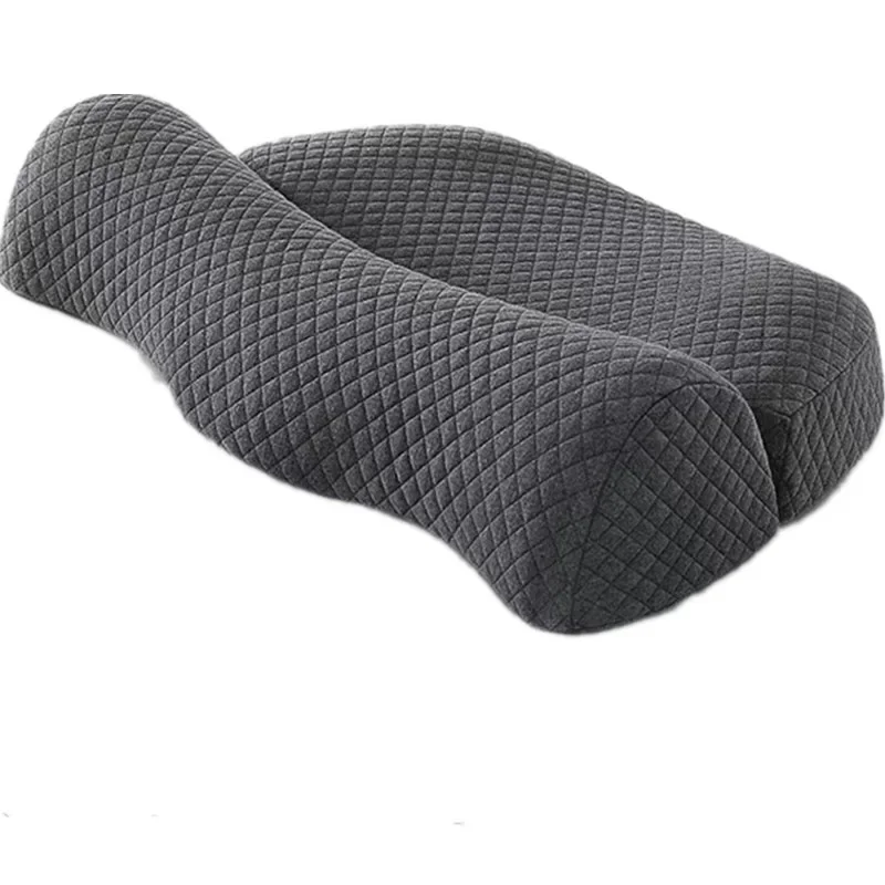 

Cervical neck pillow with memory cotton reverse traction and neck curvature correction to aid sleep pillow