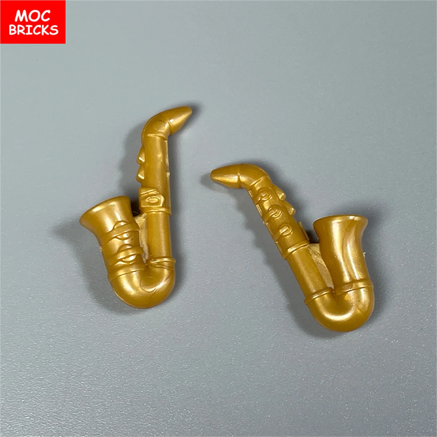 MOC Ziegel Suona Horn Musik Punktzahl Sänger Saxophon Bass Figur Musikinstrumente Pädagogische Bausteine Kinder Mädchen Spielzeug – Detail 11