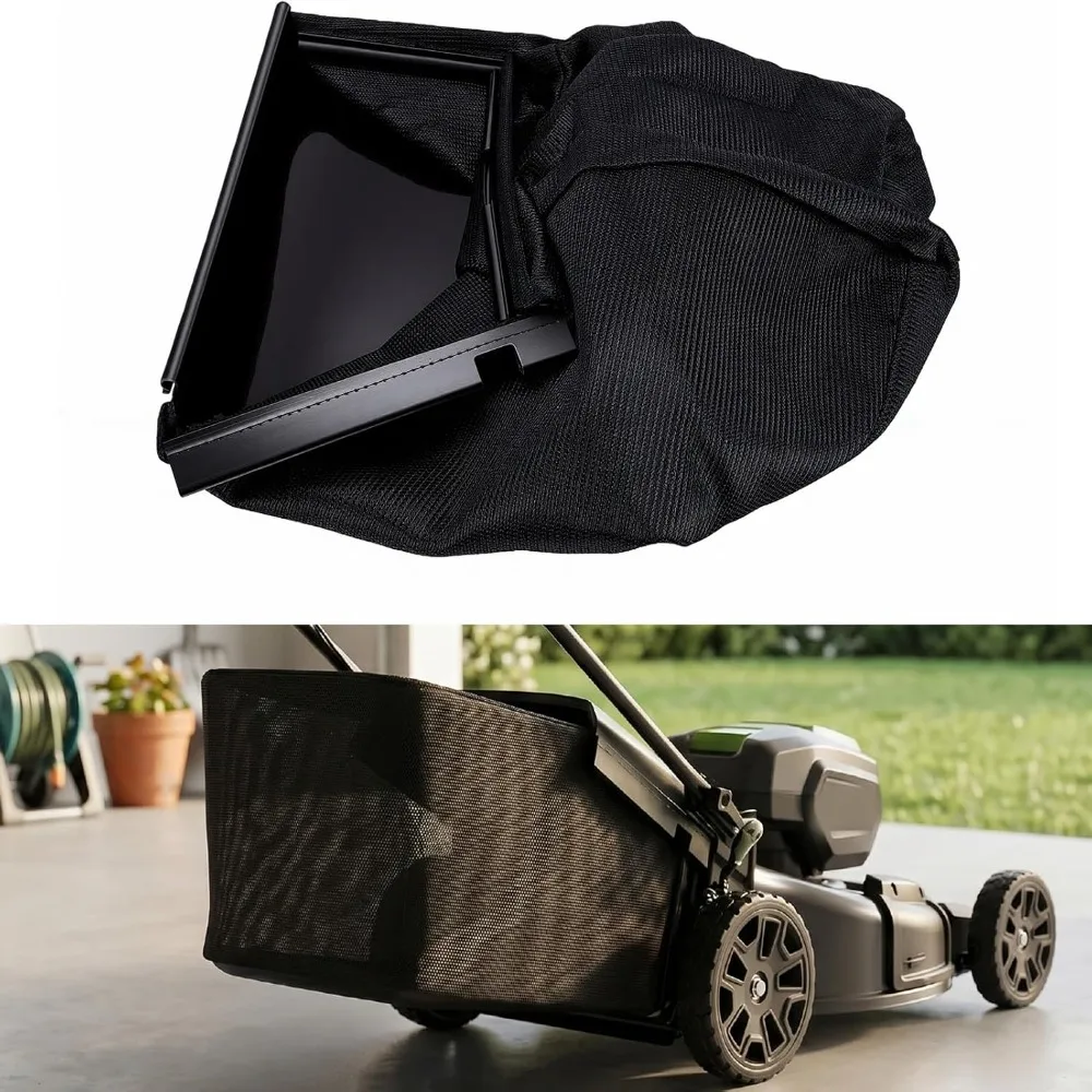 Polyester Lawn Mower Grass Bag Compact Black Mower Replacement Bag Replacement Part Lawn Mower Bag for L221A LC221A LC221AH