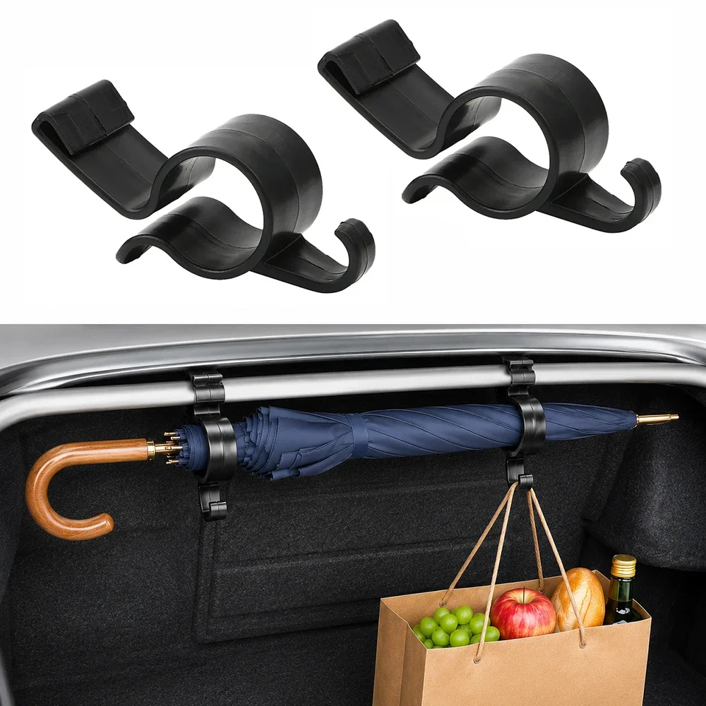 Universeller Auto-Regenschirmhalter, Kofferraum-Haken für Regenschirme, Handtuchhalter, Auto-Zubehör, Universelle Innenaufbewahrung