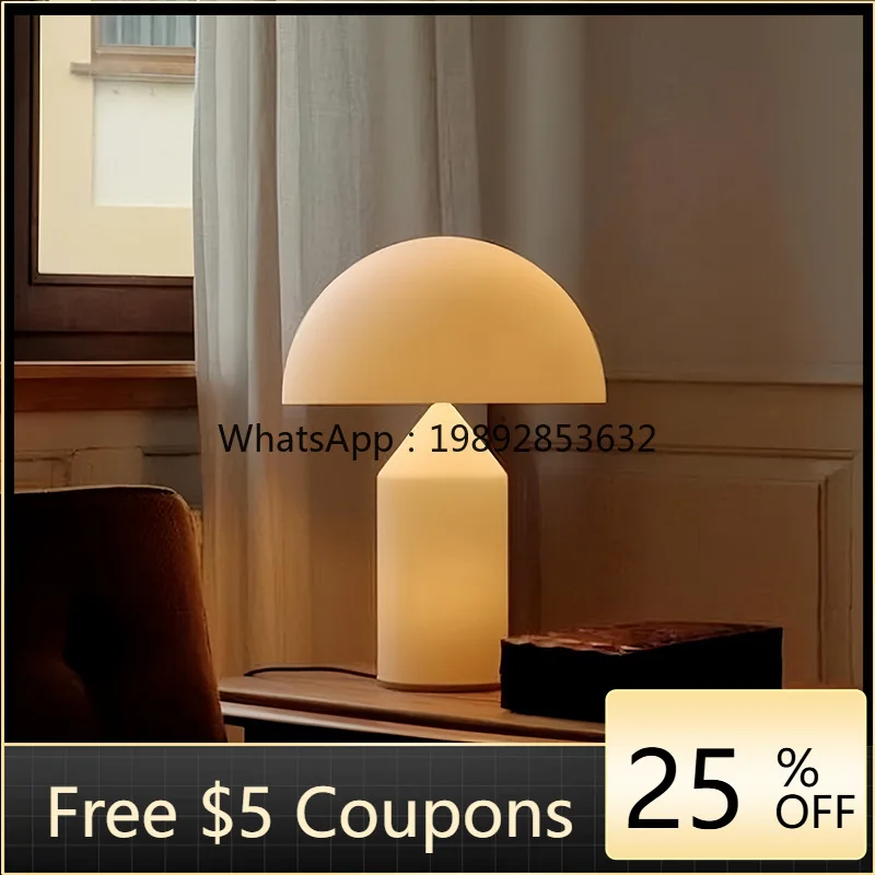 

Mushroom Table Lamp Model Room Living Room Lamp Bedroom Bedside Table Lamp