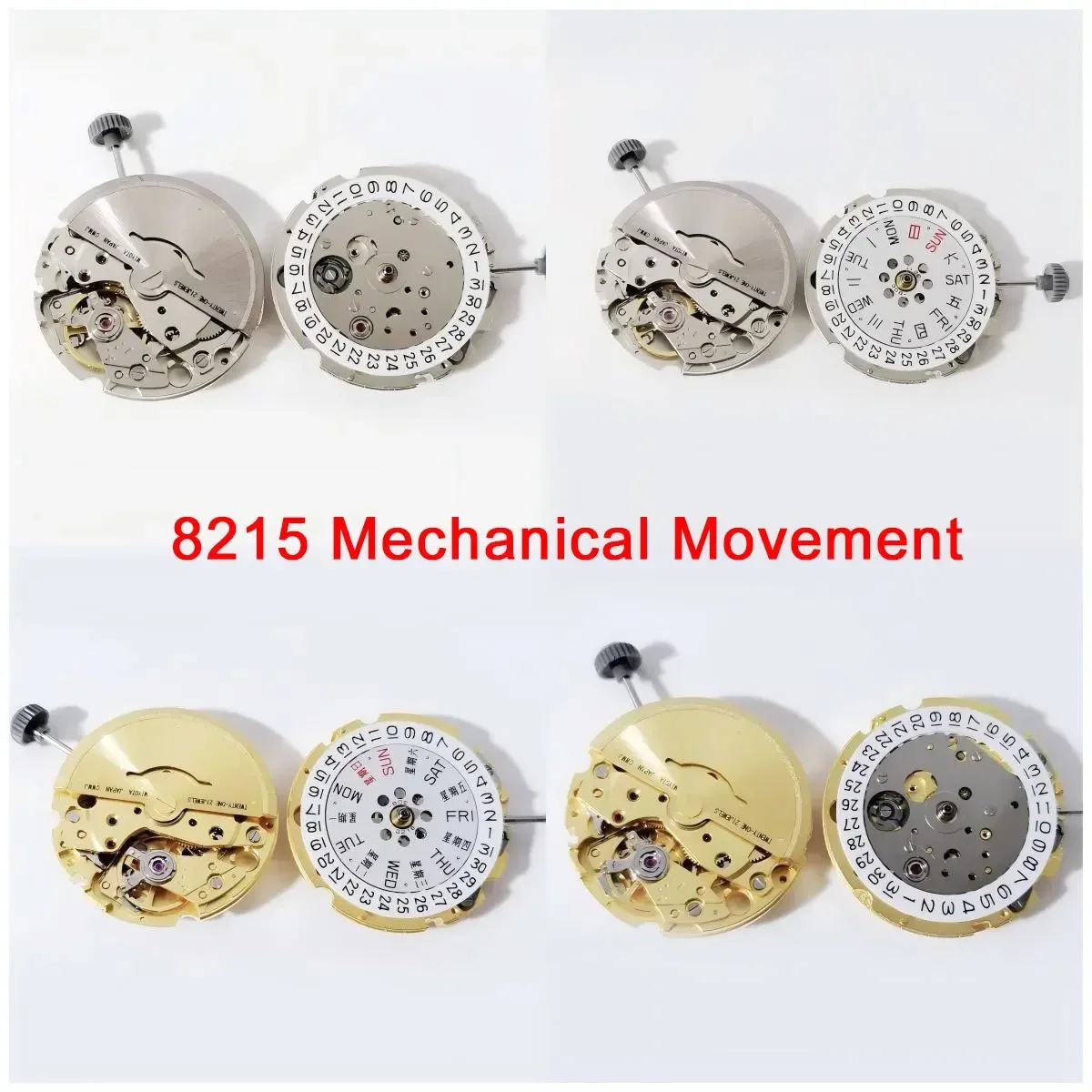 Miyota 8215 8205 Mechanical nh34 nh35 21 Jewels Automatic Movement GMT Date Double Calendar Setting Precision Watch Accessories