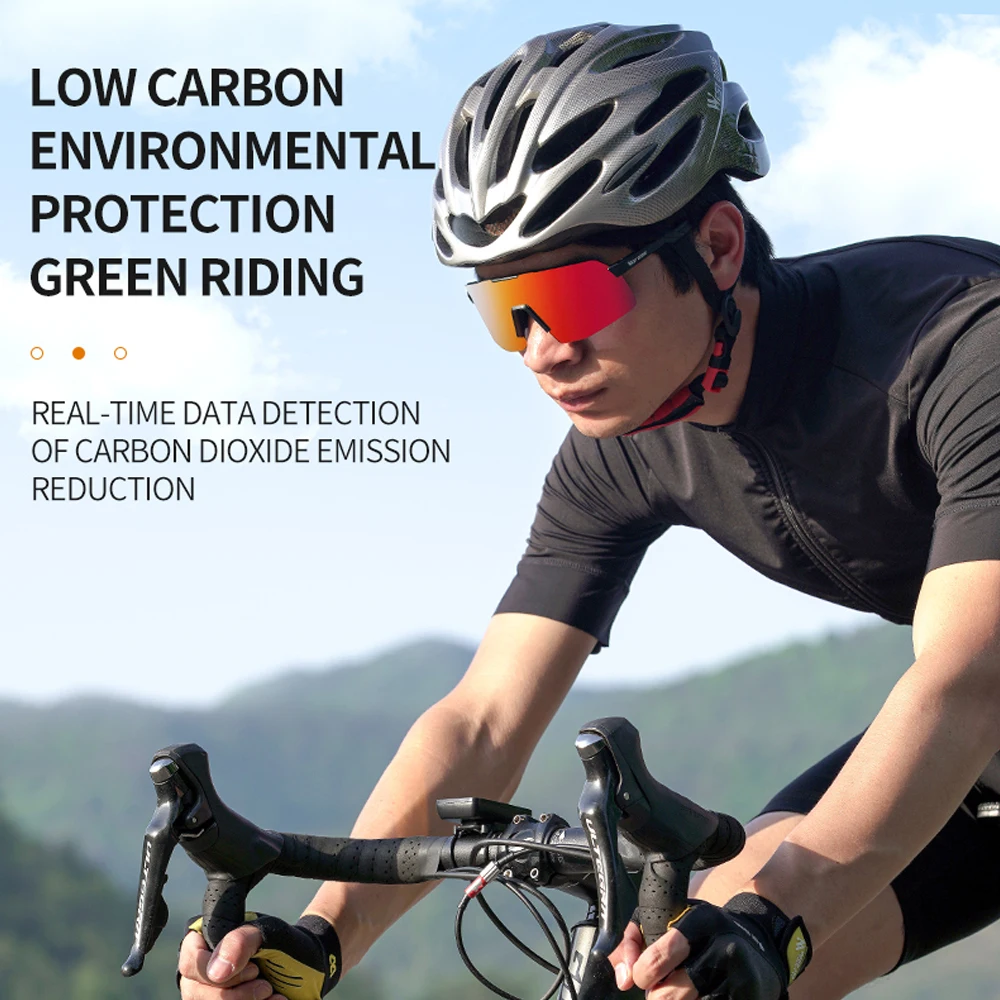 WEST BIKING Bezprzewodowy Dwujęzyczny Licznik Rowerowy z Funkcją Pomiaru Kadencji, Wielofunkcyjny, Wodoodporny, z Pełnym Ekranem i Podświetleniem, do Rowerów Górskich