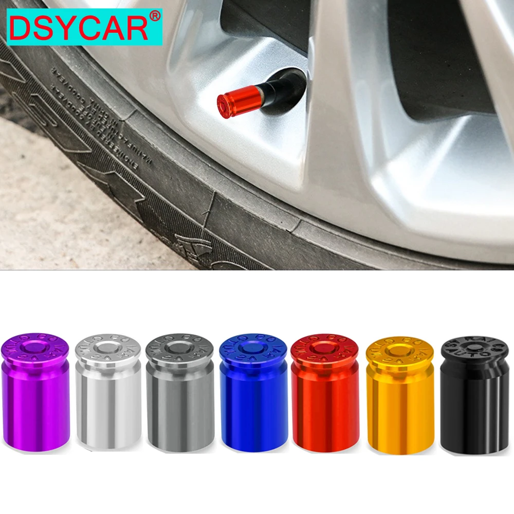 4 tapas universales para válvulas de neumáticos de coche, cubiertas a prueba de fugas para SUV, camiones, bicicletas y motocicletas