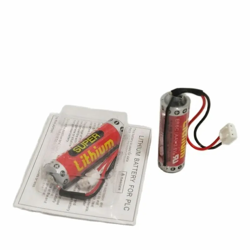 1pce ER6C AA 3.6V F2-40BL PLC ملحقات البطارية المخصصة