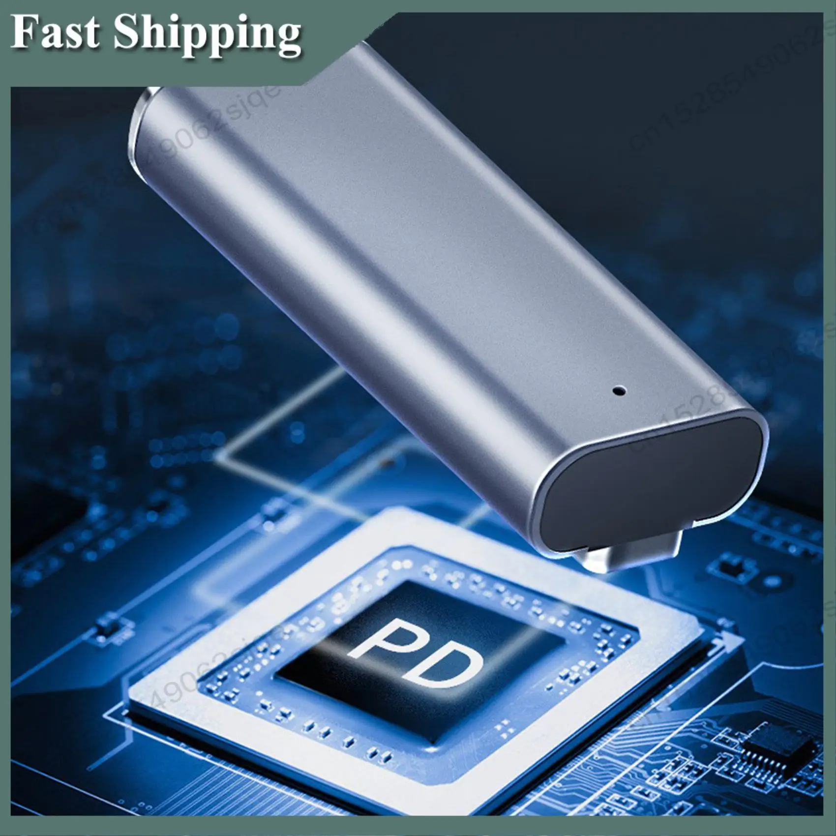 -ABKM For  MAC Notebook Type-C Female To Magnetic Male Laptop Adapter With Indicator PD Trick Adapter For Magsafe2