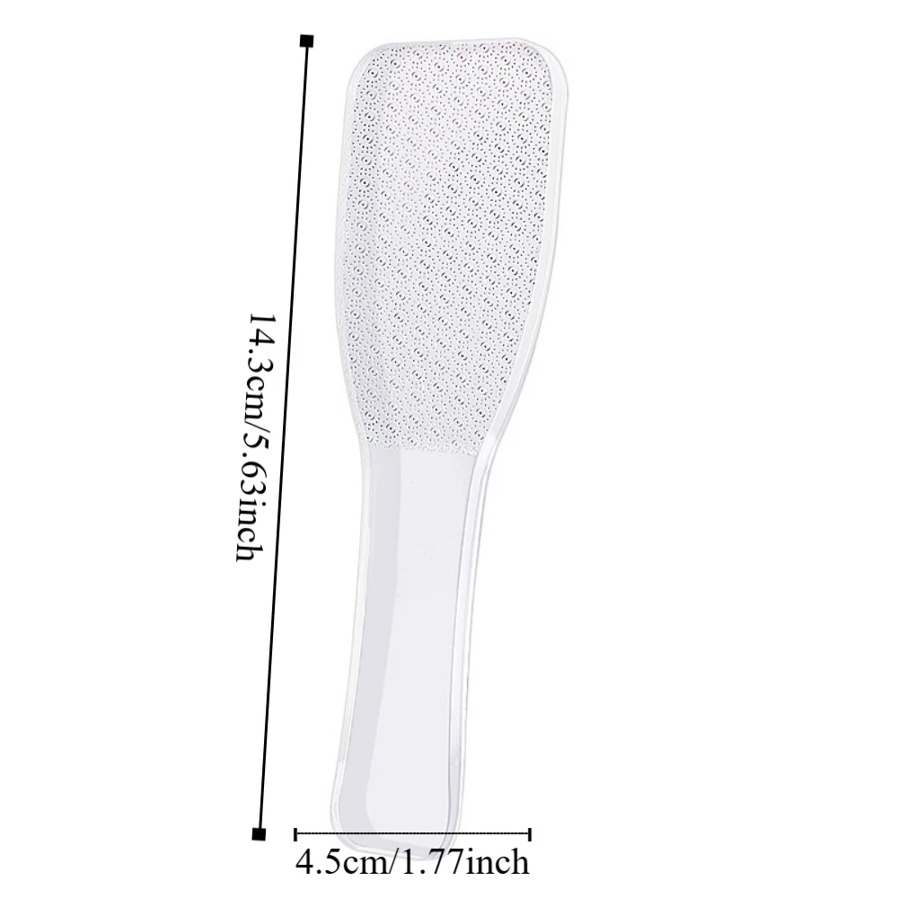 Foot Scrubber Nano Glass Foot File Foot Care Tools Transparent Glass Pedicure Tool Pedicure Rasps Callus Dead Skin Remover