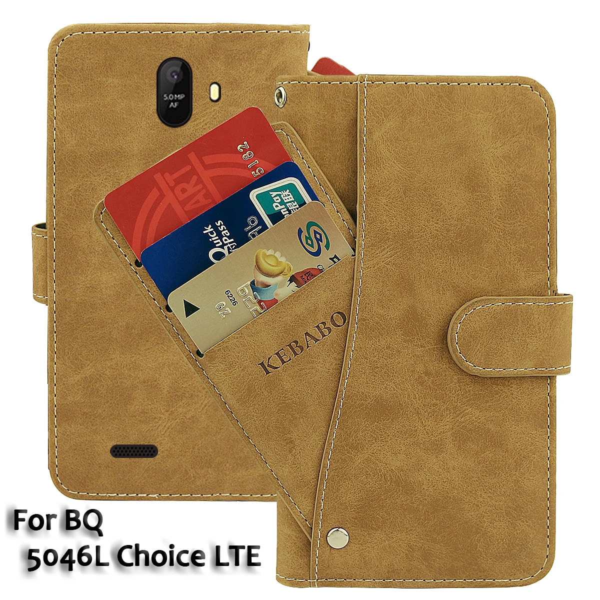 Vintage Leather Wallet BQ 4030G 5016G 5031G 5045L 5046L LTE Fun Choice Nice Mini Case Flip Luxury Cover Phone Cases Bags