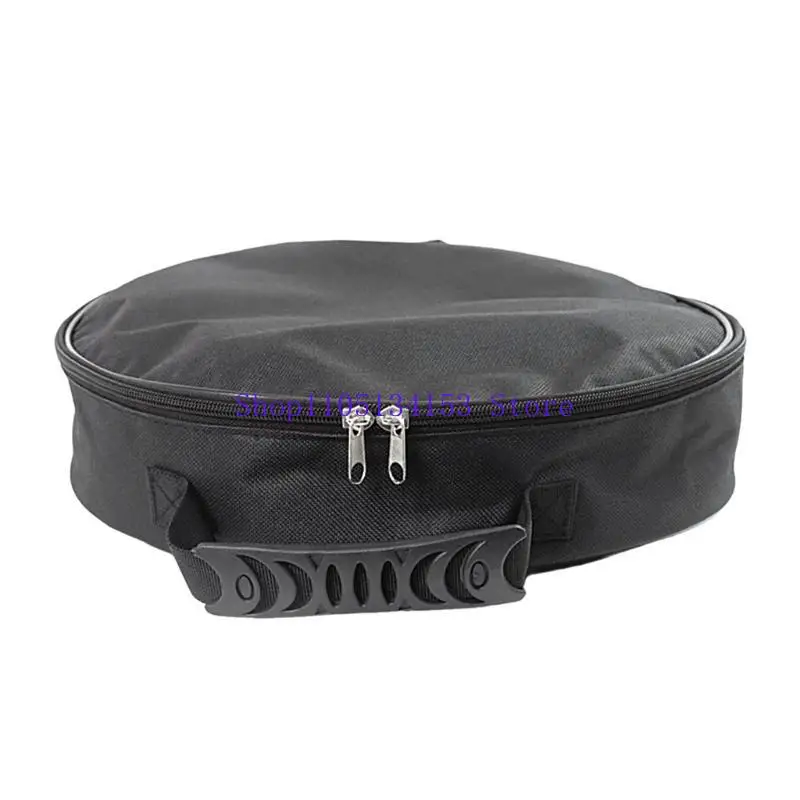 Round Cable Organizer Bag Cable Management Storage Bag Perfect for Jumper Cable Electric Vehicle Charging Cord Storage