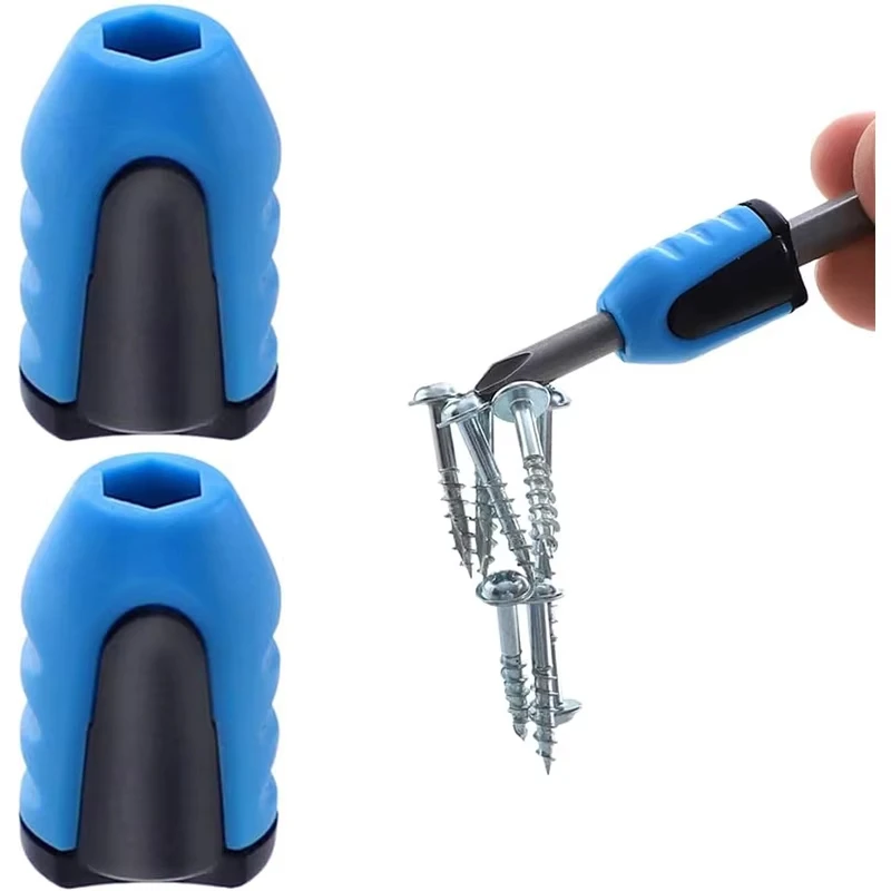 1Pcs Bit Magnetizer Ring Removable Magnetic Driver Screw Catcher Magnet Screwdriver Bit Drive Holder Power Bits Tool