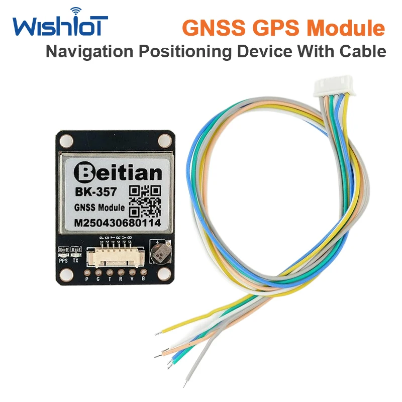 modulo-gnss-beitian-bk-357-con-chip-m9140-gps-glonass-bds-galileo-15m-cep-92-canali-cavo-125-6p-incluso-per-droni-veicoli