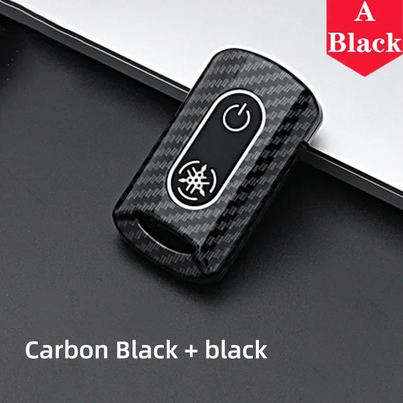 For Yamaha Honda NVX NMAX XMAX NVX155 AEROX155 QBIX125 XMAX300 Click PCX125 Remote Vario 150 Motorcycle Key Case Cover Keychain