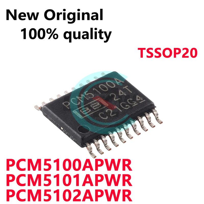 5/PCS New Original PCM5100APWR PCM5100A PCM5101APWR PCM5101A PCM5102APWR PCM5102A TSSOP20 In Stock