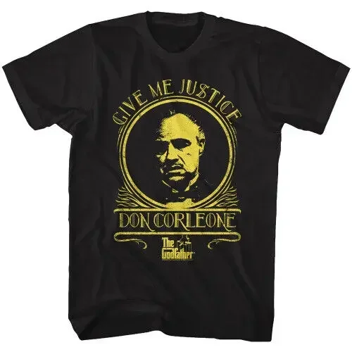 

The Godfather Give Me Justice T-Shirt - Black