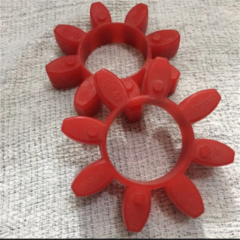 GR-10/14/19/24/38/42/48/55/65/75 GR coupling elastomer plum blossom pad star type polyurethane cushion rubber pad