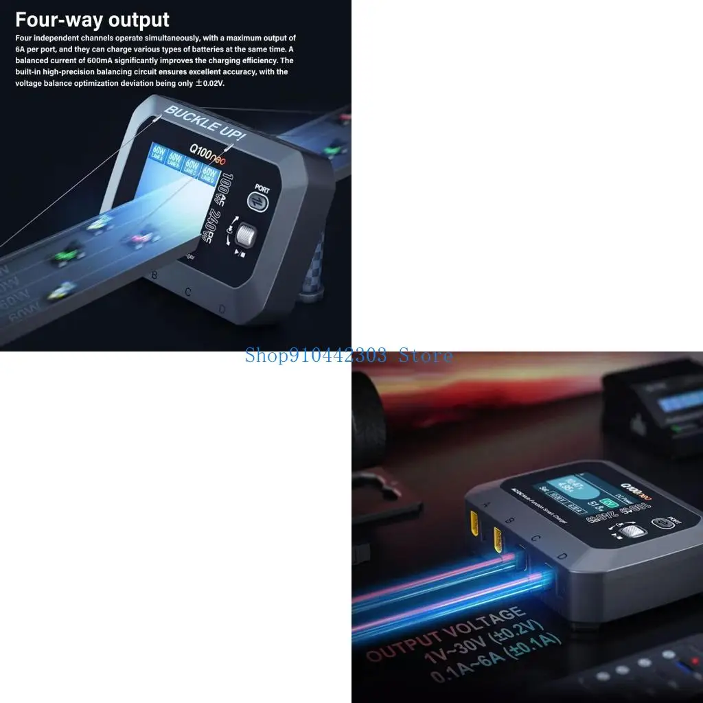 652F Multifunctional Battery Manager Charging Voltages Balancing System Double Power Input For Extended Battery Service Life