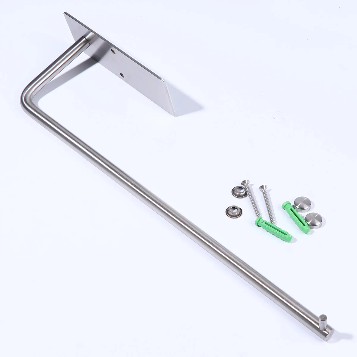 

Stainless Steel Paper Towel Holder Waterproof Rustproof Space Saver for Bathroom Kitchen Tissue Roll Dispenser Rack