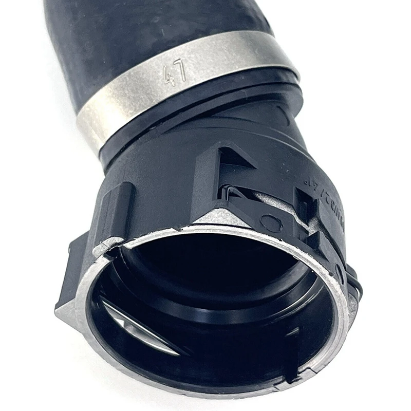 1 Piece Car Water Tank Radiator Hose (Bottom) Black Radiator Hose 17127601848 17127646151 For BMW X3 X4 F25 F26 - Image 2