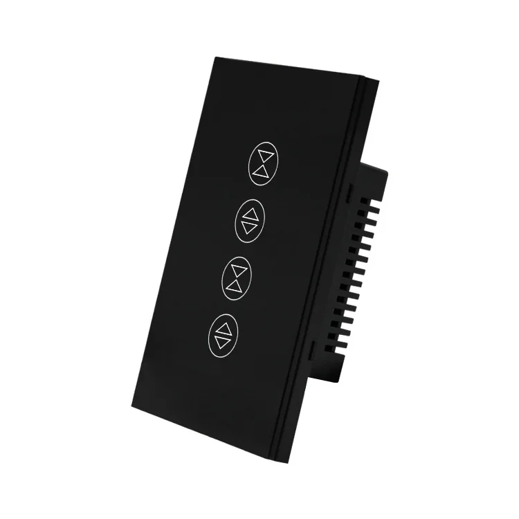 intelligent dual wi-fi remote control curtain switch intelligent voice control American plug maximum 10A current two-way