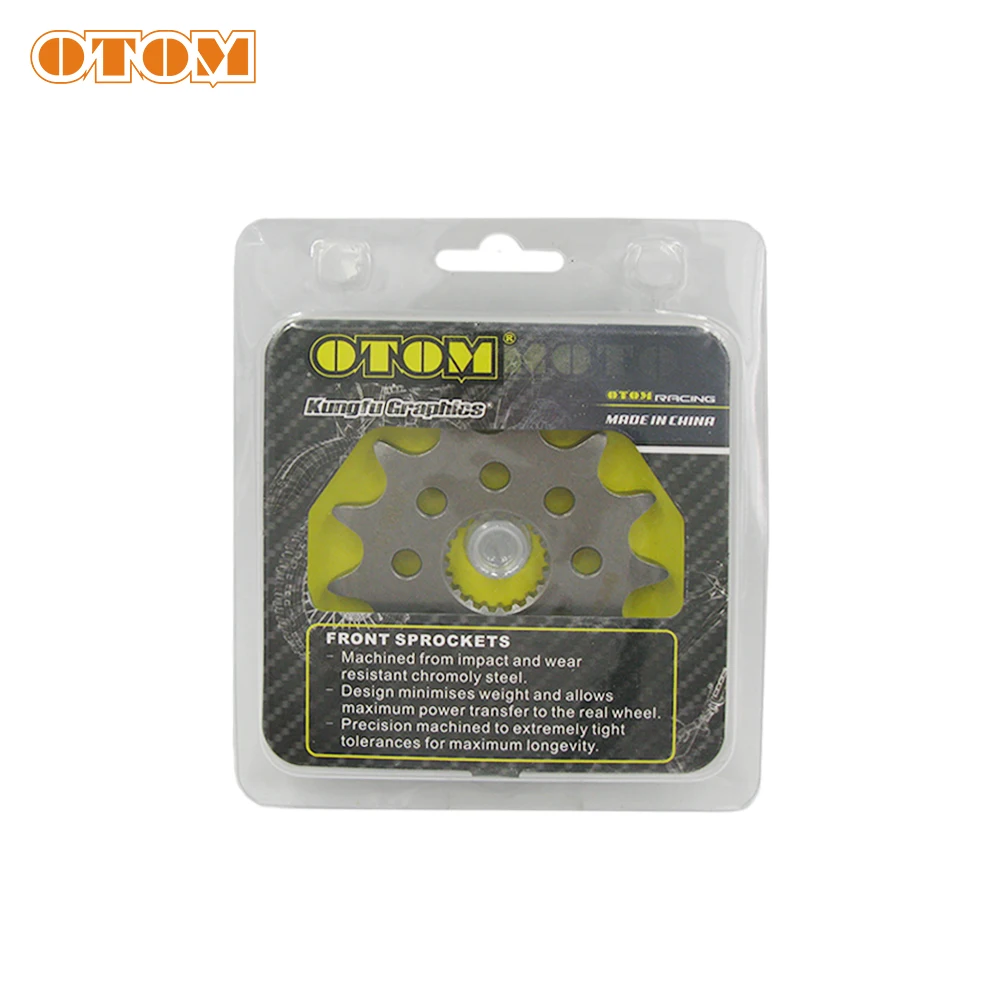 OTOM Front Chain Sprocket 13T Motorcycle Dirt Bike Motocross For YAMAHA YZF Exclusive Forged Fit YZ125 YZ250F YZ250FX WR250F