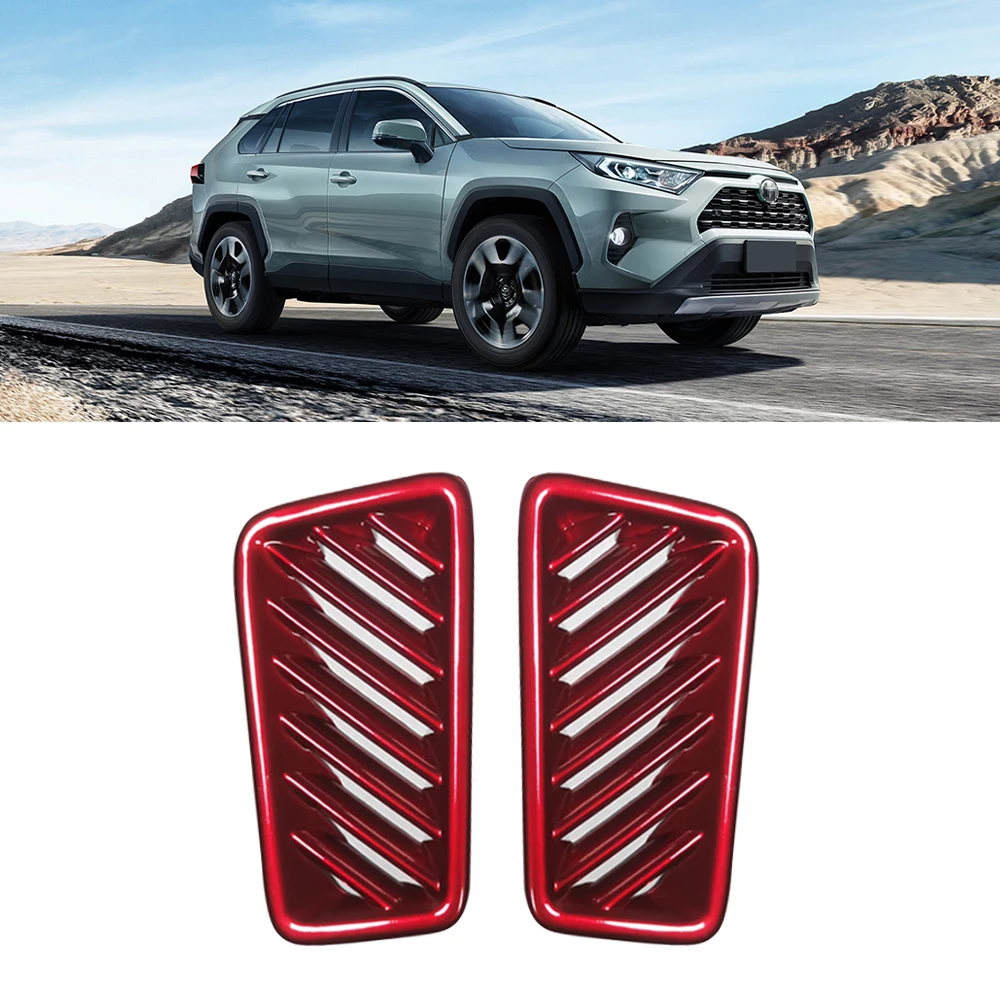 

dashboard air outlet decorative patch Compatible With RAV4, Dashboard Upper Air Vent Outlet Cover Trim