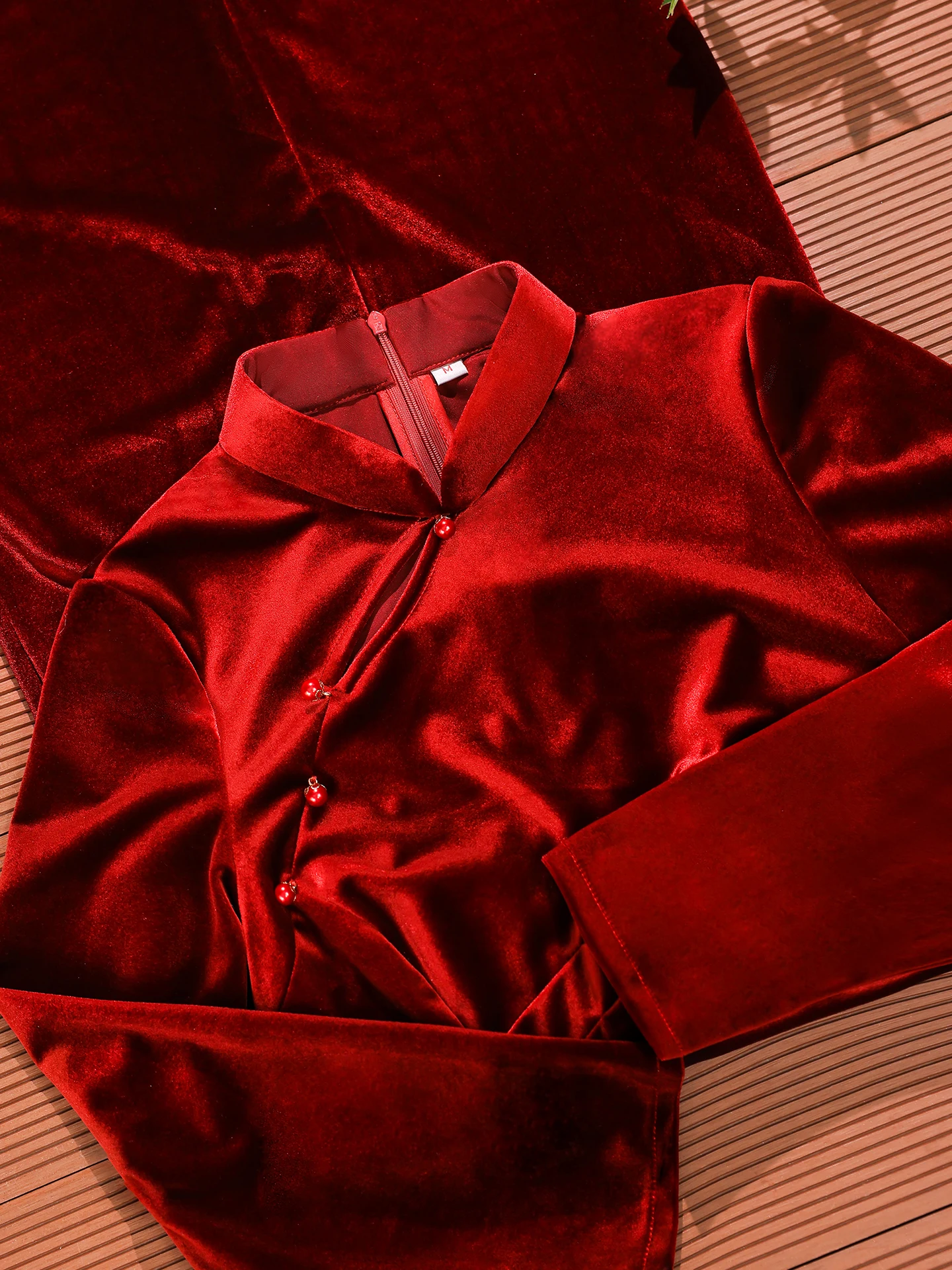 

Улучшенное женское платье Red Ele для весенней коллекции: красивое, элегантное, в стиле ретро, с длинным разрезом