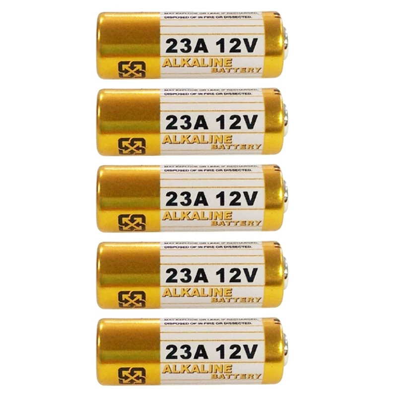 12V A23 Alkaline Batteries High Energy For Toy For Security Devices Remote Control Door Bells Toy And More 5PCS/20PCS