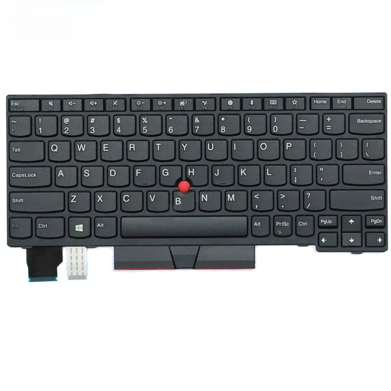 Replacement US Keyboard for Lenovo ThinkPad X280 X390 X395 (Not Fit X390 Yoga) Laptop (No backlight / Backlight)