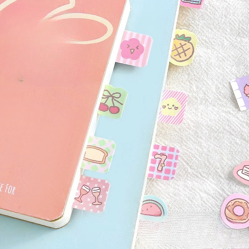 

Кавайные наклейки с этикетками по категориям, милый мультяшный дизайн с пузырьками для украшения журнала, принадлежности для скрапбукинга