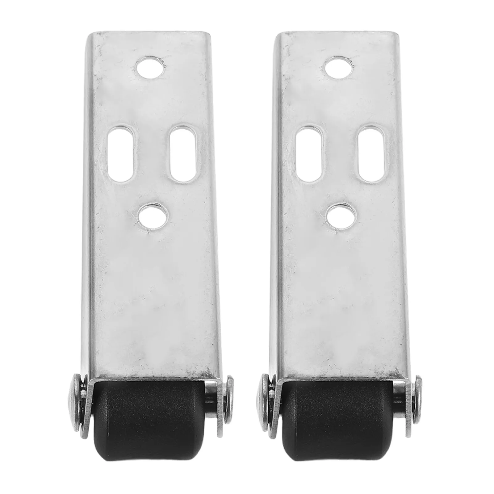 2Sets Wooden Door Support Wheel Sinking Bottom Pulley Directional Gate Caster Replacement for Garden Wooden Gate Yard Fence