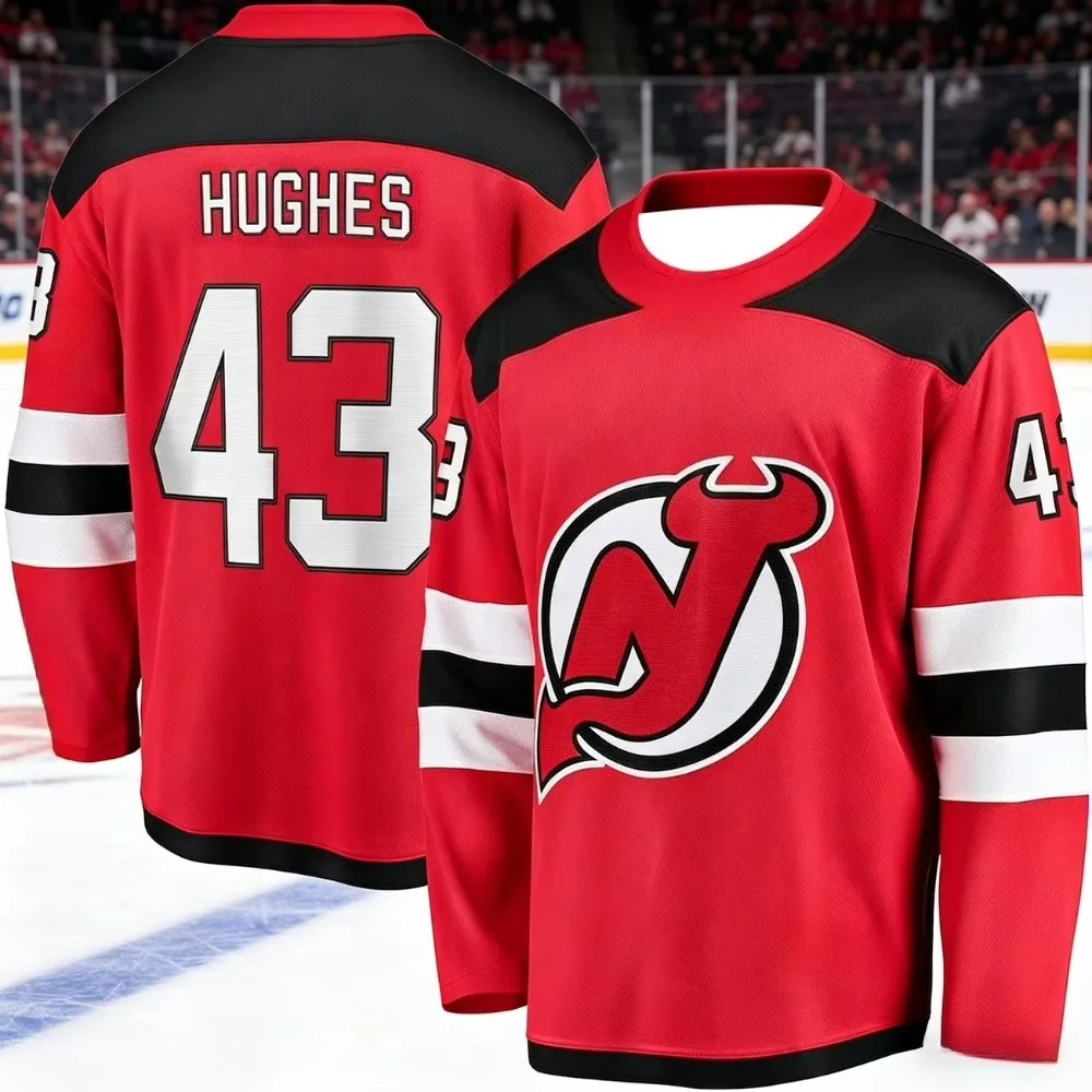 2026 New Jersey Men's New Ice Hockey Training Suit Children's and Parental Clothing3D Printed