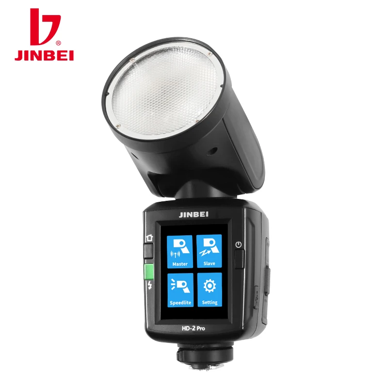 2027  HD-2 MAX TTL 1/8000s HSS Portable Speedlite Battery Camera Flash Lights for All Camera Brands Outdoor Shooting
