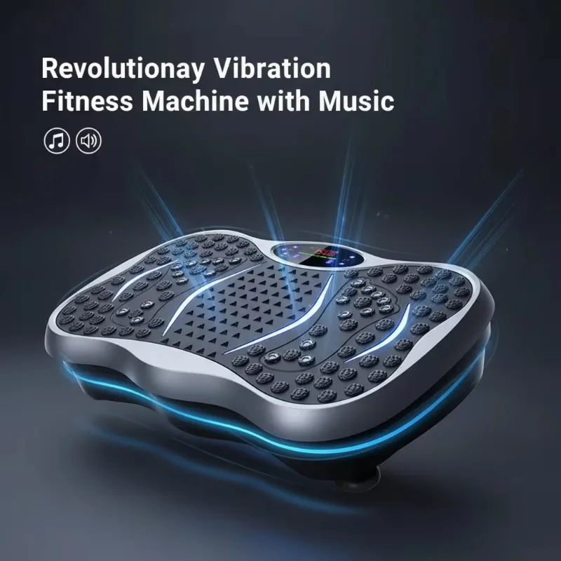 

New Sale Fitness Body Workout Massage Aerobic Home Mini Vibration Plate Exercise Machine New Launch